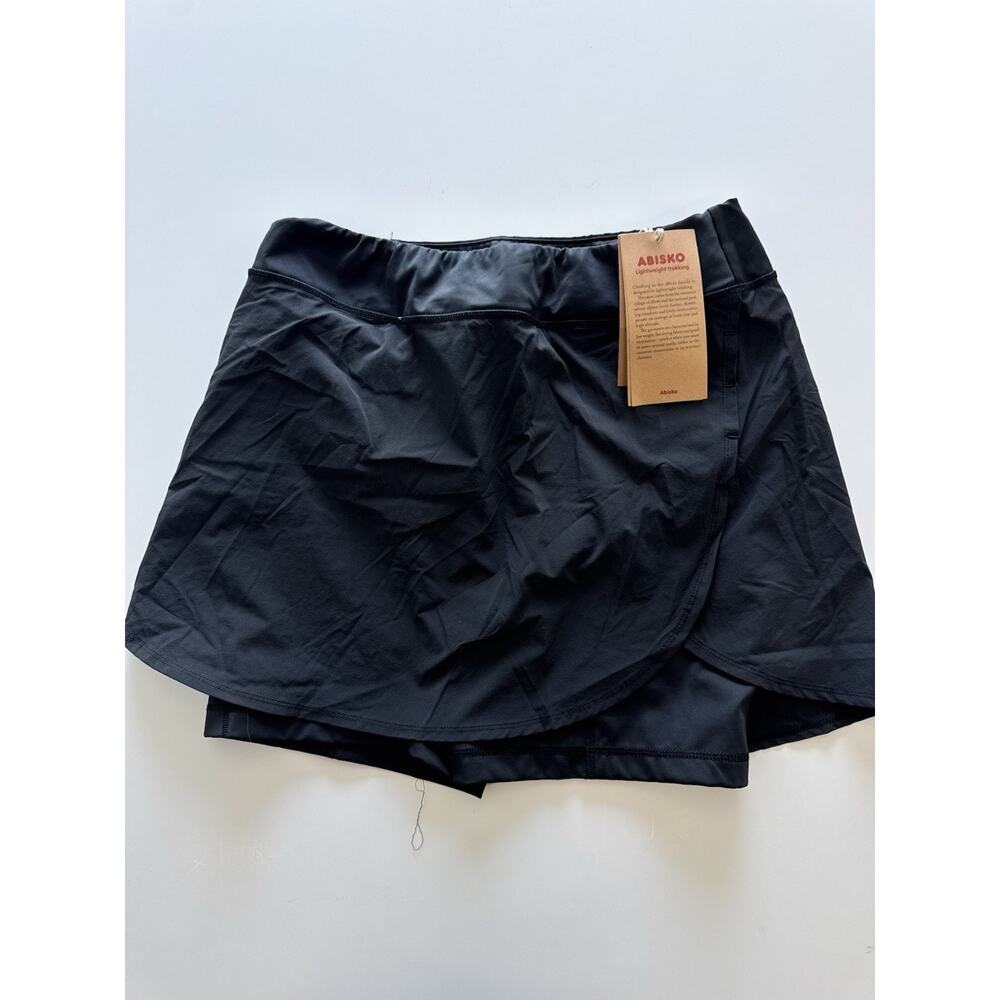 Fjallraven Abisko Midsummer Skort Womens Waist 30-31” Black NWT - Picture 3 of 6